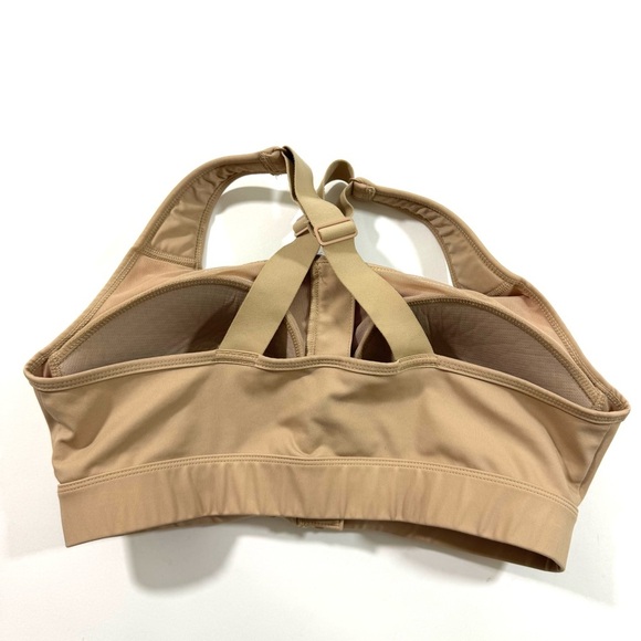 Duluth Womens Hellrassiere Zip Front Work Bra Beige Size 14 - Picture 4 of 4